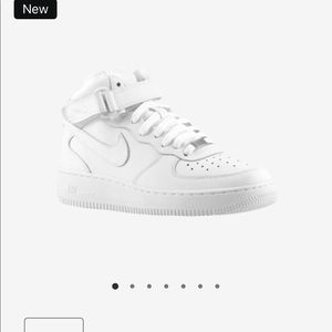 Brand new never worn kids Air Force ones